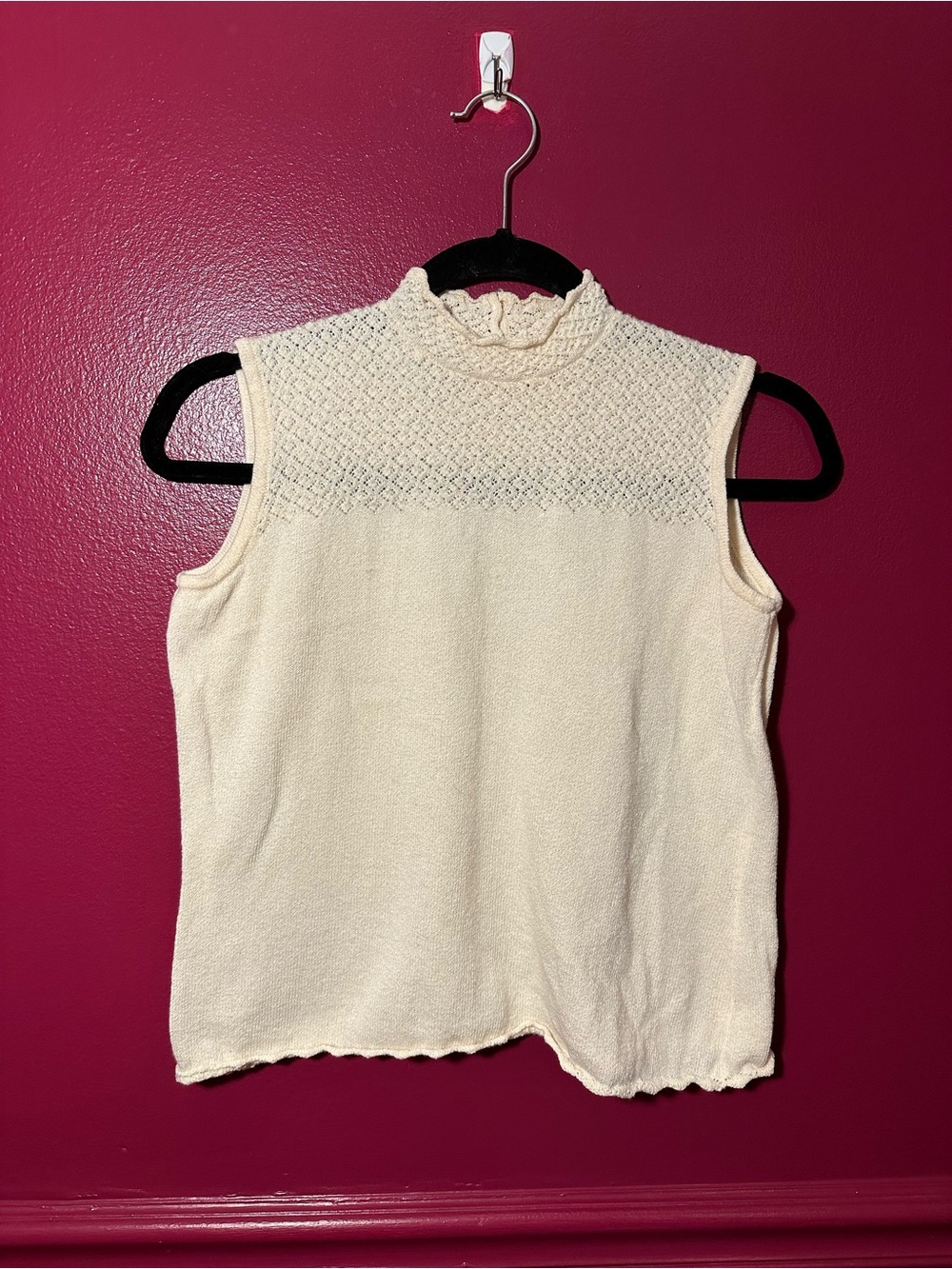 Vintage St. John sweater tank top